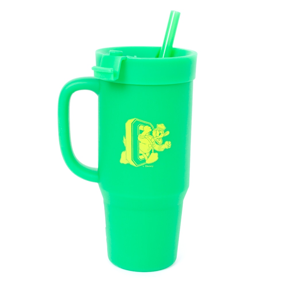 DTO, Wincraft, Green, Tumblers, Home & Auto, 32 ounce, Silicone, Handle, Straw, Lid, 961418